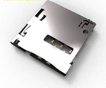 TE Connectivity最新超薄推推式Micro SIM卡710寰宇连接器