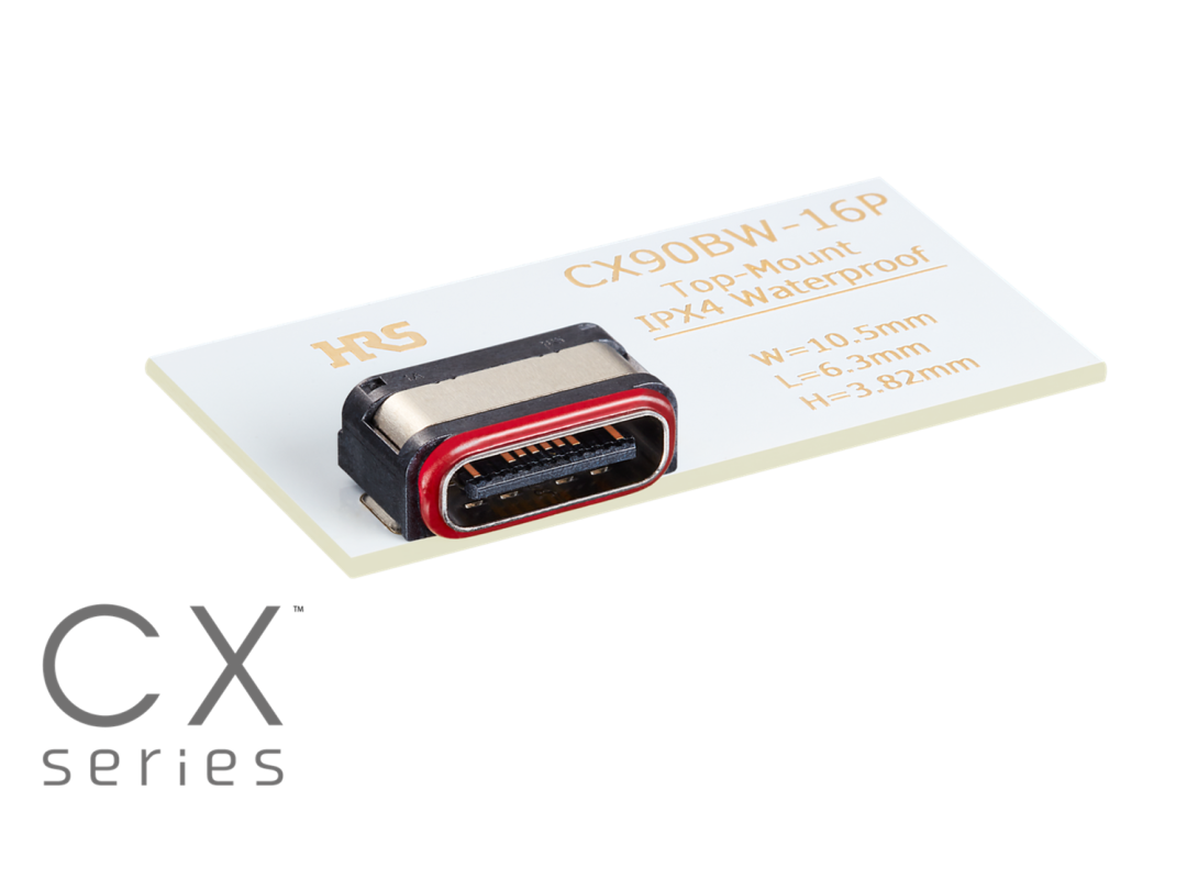 广濑电机Type-C710寰宇连接器&ldquo;CX&rdquo;系列新增16芯防水插座
